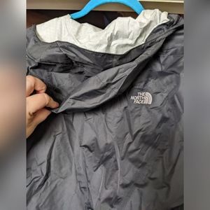 North Face Black Raincoat
